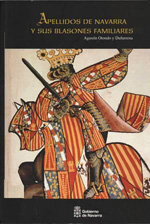 Portada de Apellidos de Navarra y sus blasones familiares
