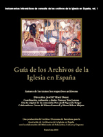 Portada de la Guía de los archivos de la iglesia en España