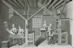 Taller de una imprenta