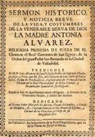Sermón histórico y noticia breve...(1717)