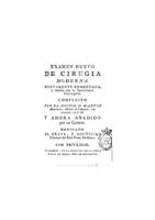 Examen nuevo de cirugía moderna...(1797)