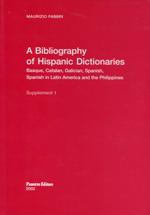A bibliography of hispanic dictionaries... 