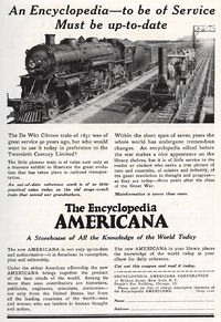 propaganda Encyclopedia Americana 1921