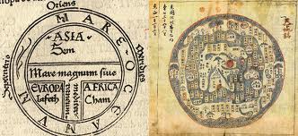 Mapa mundi para las Etimologias
