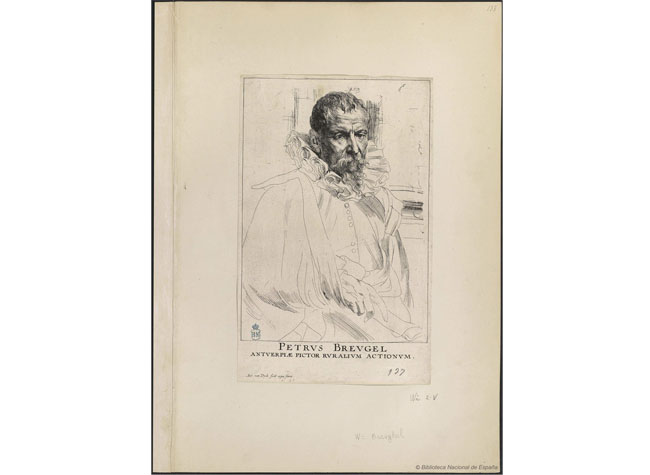 Retrato de Pieter Brueghel