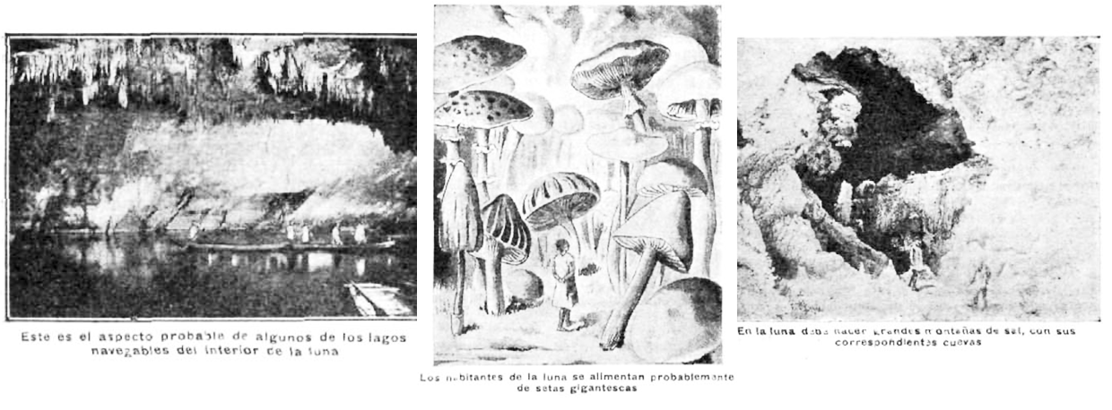 La vida en la Luna según la revista Alrededor del mundo