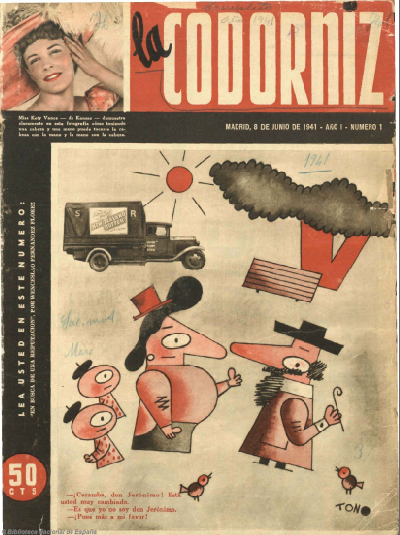 Primer número de La Codorniz