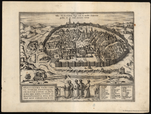   La ciudad de Jerusalén, INVENT/21935