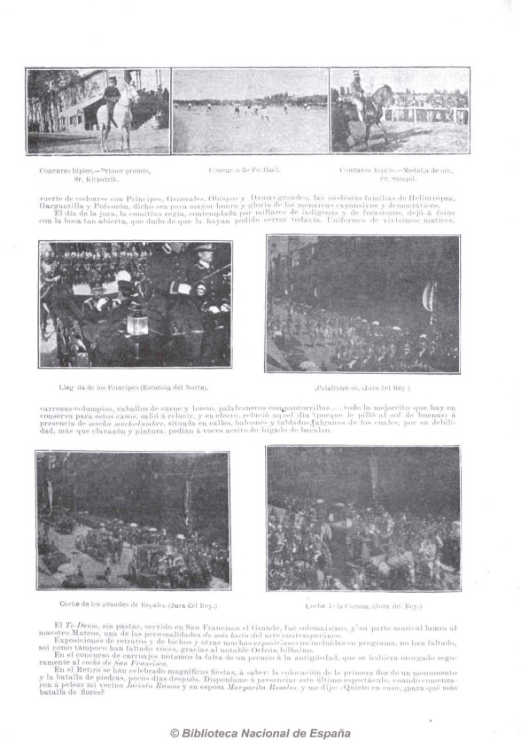 2.Festejos por la coronación de Alfonso XIII. Revista Actualidades (1.06.1902)