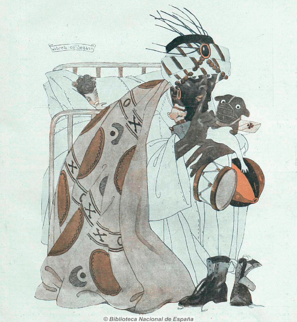 Revista gráfica La Esfera (1914-1931). Rey Baltasar, 12/01/1918