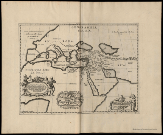 Geografía Sacra. Ortelius, Abraham,      GMG/364