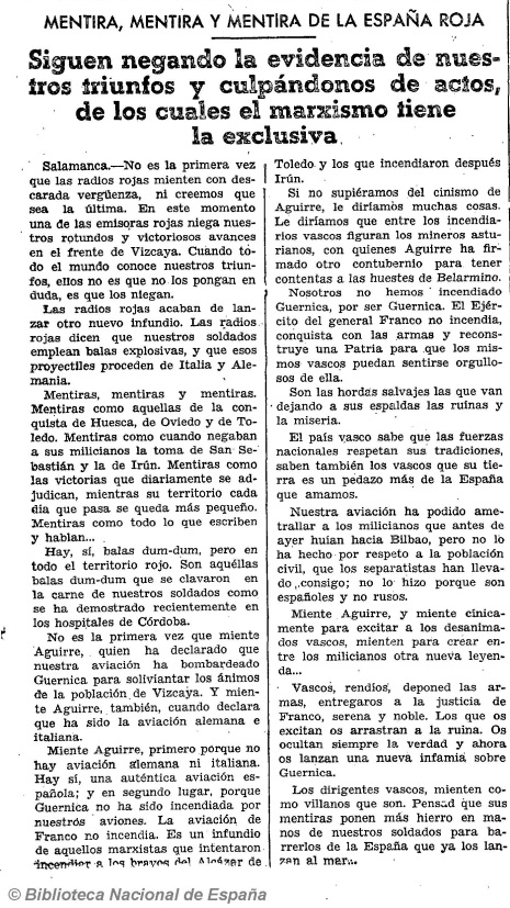 Artículo de la Nueva España (28/04/1937)
