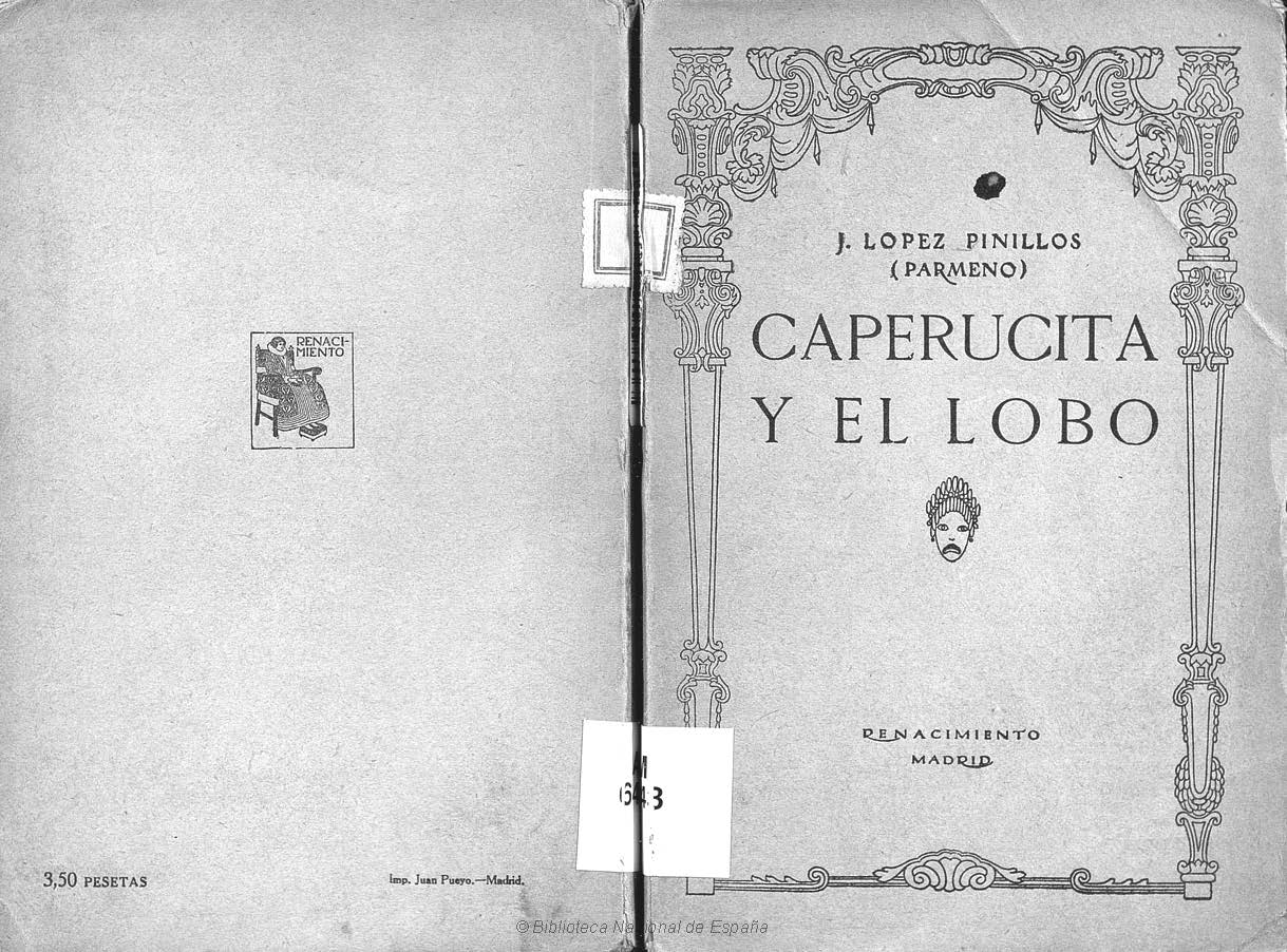 Caperucita y el lobo de José López Pinillo (1919)