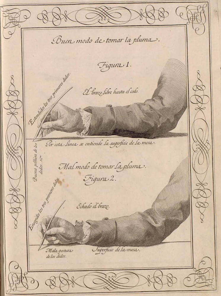 Arte nueva de escribir inventada por ... Pedro Diaz Morante e ilustrada ... por D. Francisco Xavier de Santiago Palomares... de la Real Sociedad Bascongada de los Amigos del Pais ; se publica a expensas de la referida Real Sociedad ...