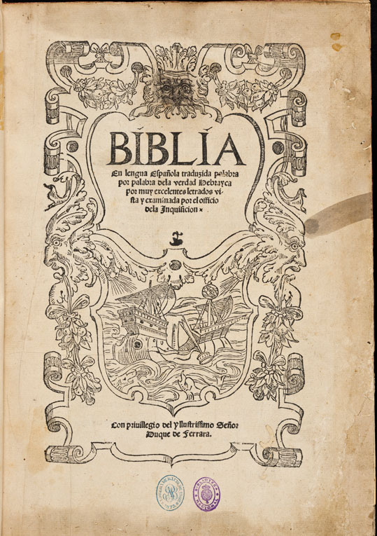 Biblia de Ferrara