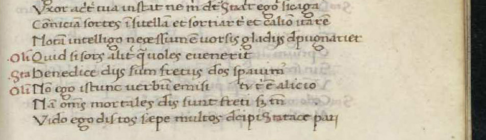 Comoediae. Tito Maccio Plauto. BNE MSS/10030. Casina h. 90r .