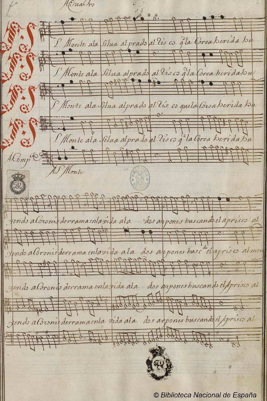 Coronis :zarzuela en dos jornadas