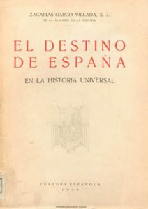 El destino de España en la historia universal