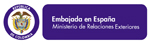 Logotipo de la Embajada de la República de Colombia en España