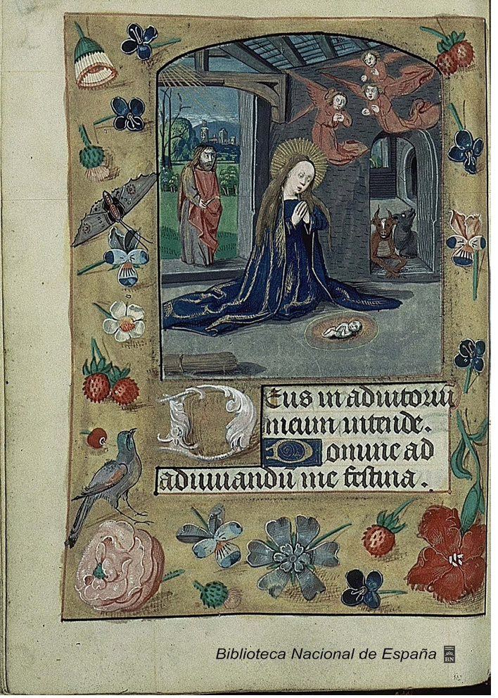 Fig. 6. Libro de horas de la reina de Suecia, Res/191, fol. 47v
