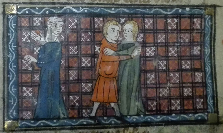 Detalle de Roman de la Rose