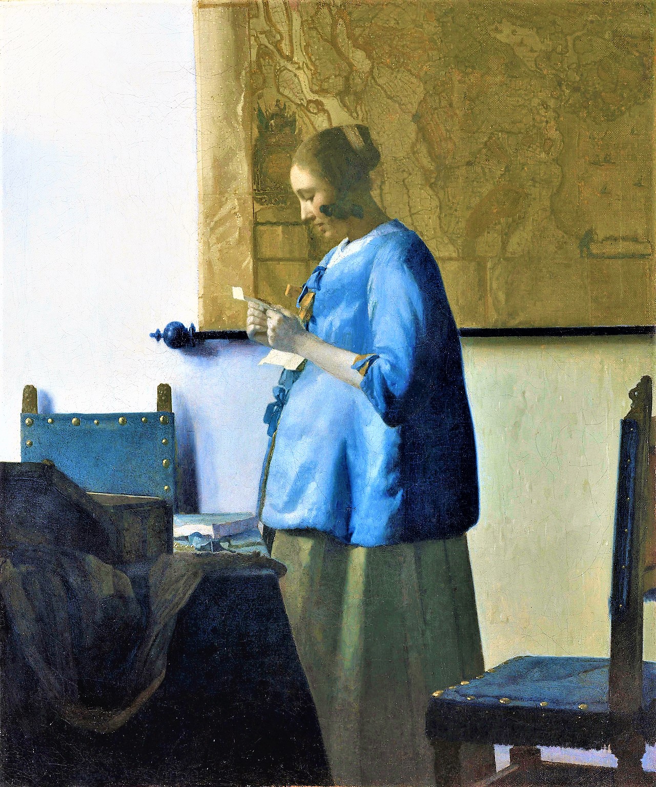 Figura 1. Vermeer, J. Mujer leyendo una carta