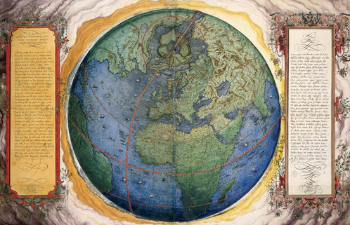 Figura 6. Sgrooten, Ch.: Orbis terrestris descriptio, s. XVI 
