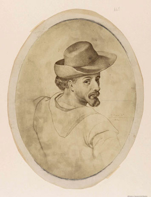 [Retrato de Miguel de Cervantes Saavedra]