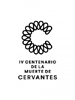 Logo del IV Centenario de la muerte de Cervantes