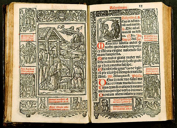 Imagen del Libro de Horas Hore in Laudem Beatissimae