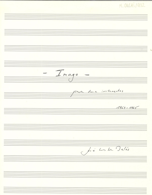Imago, José Luis de Delás (1964-1965)
