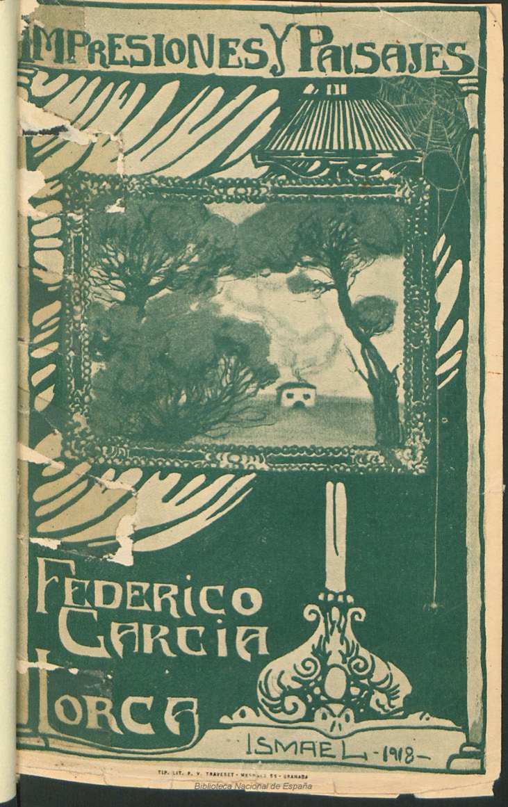 Impresiones y paisajes. Federico García Lorca, 1918