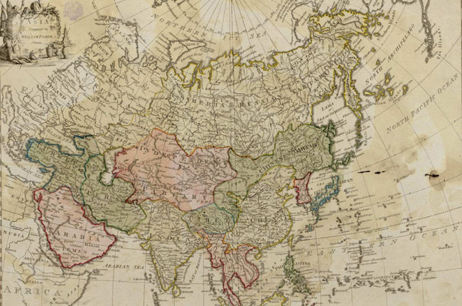 Mapa de Asia