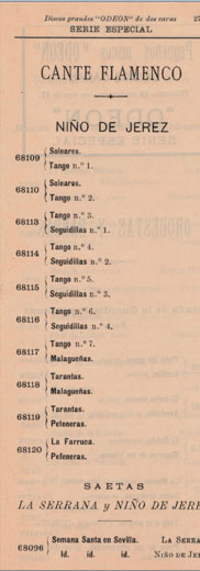 El desvelado cantaor Manuel Torres
