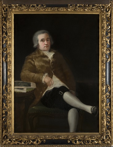 Retrato de Ceán Bermúdez de Francisco de Goya (1786, óleo sobre lienzo)