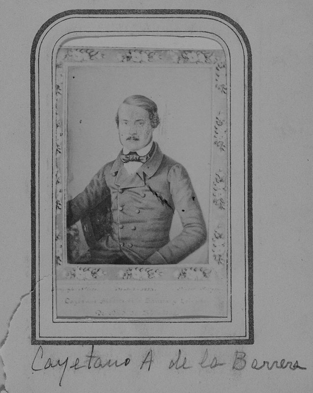 Retrato de Cayetano Alberto de la Barrera