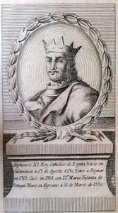 Retrato de Alfonso XI