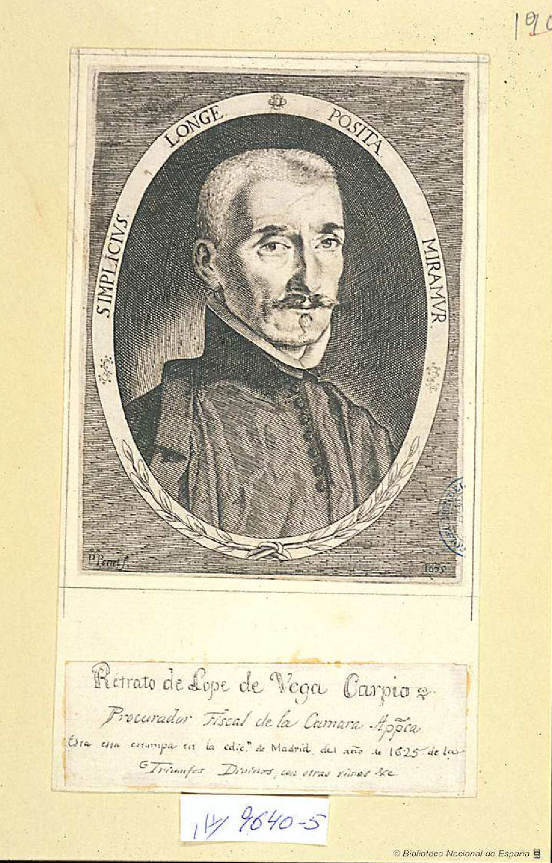 Retrato de Lope de Vega