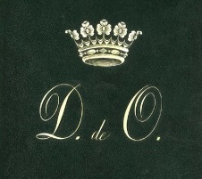 Supralibros dorado D. de O.
