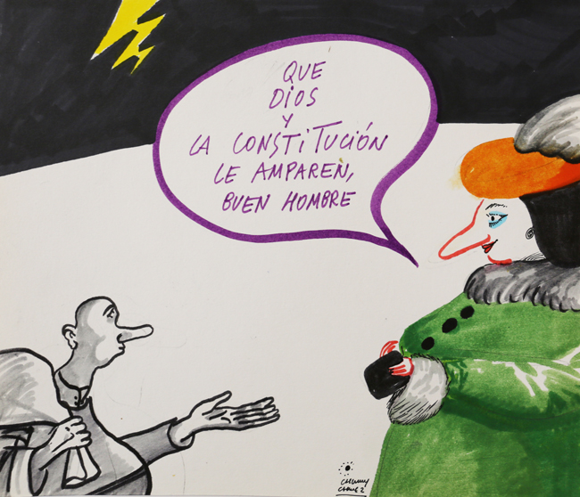 caricatura Chumy chumez