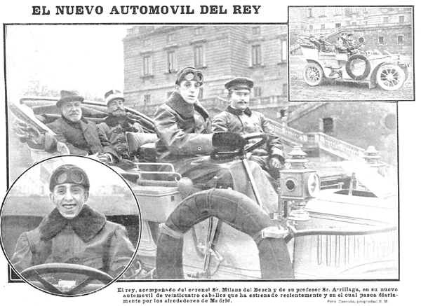 El Rey al volante (Nuevo Mundo)