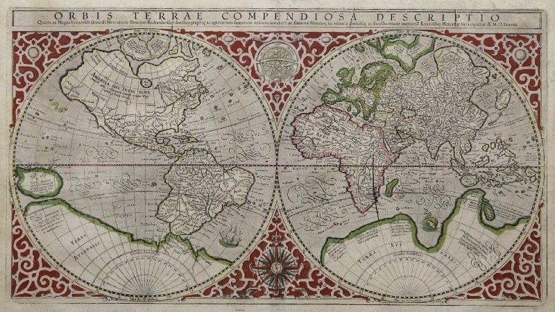 Figura 2. Mercator, Gerard. “Gerardi Mercatoris Atlas …” (1630). BNE. GMg/1108