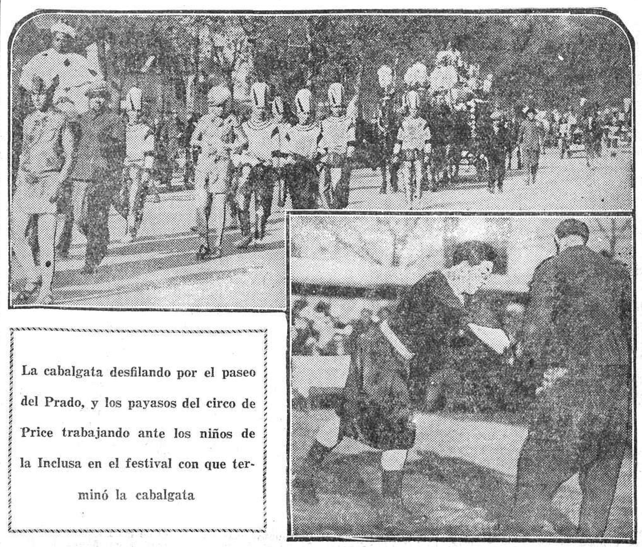 Imagen de portada del Heraldo de Madrid el día 6 de enero de 1928