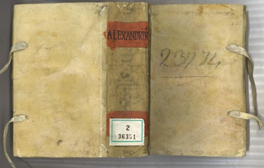 Libro que perteneció al Convento del Espíritu Santo de Madrid