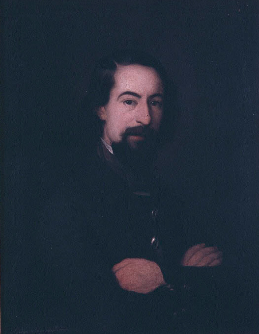 José Zorrilla (1842). Antonio María Esquivel. BNEM CE0144