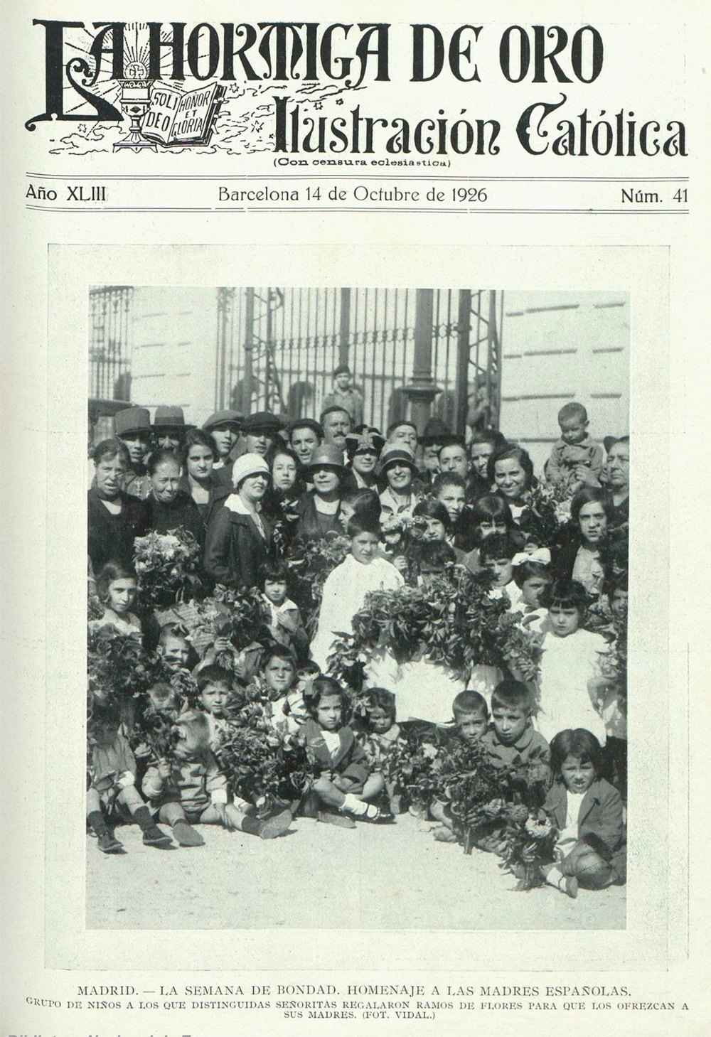 La Hormiga de Oro, 14 de octubre de 1926