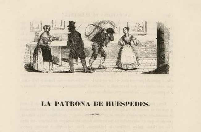 La patrona de huéspedes
