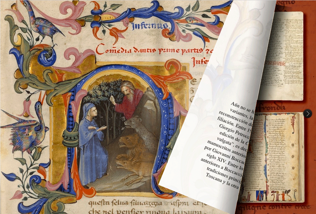 Exposición virtual Dante