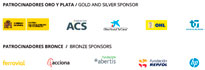 En la imagen logotipo de los patrocinadores de la exposición Diseñar América