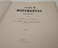 Portada del Álbum monumental de España
